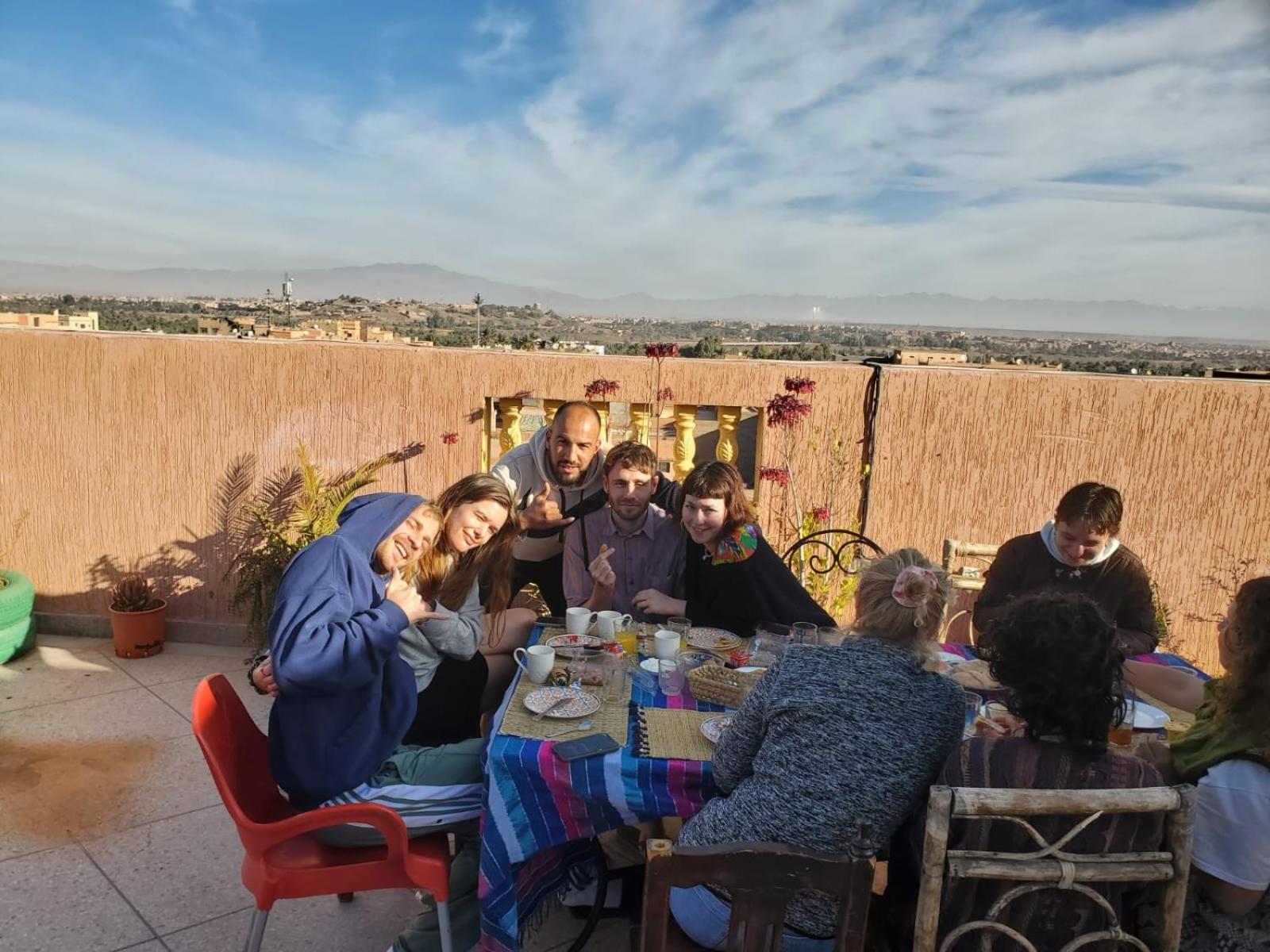 Hostel Afgo Rooftop Ouarzazate Buitenkant foto